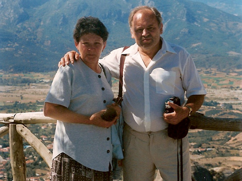 1995. Szüleim Görögországban