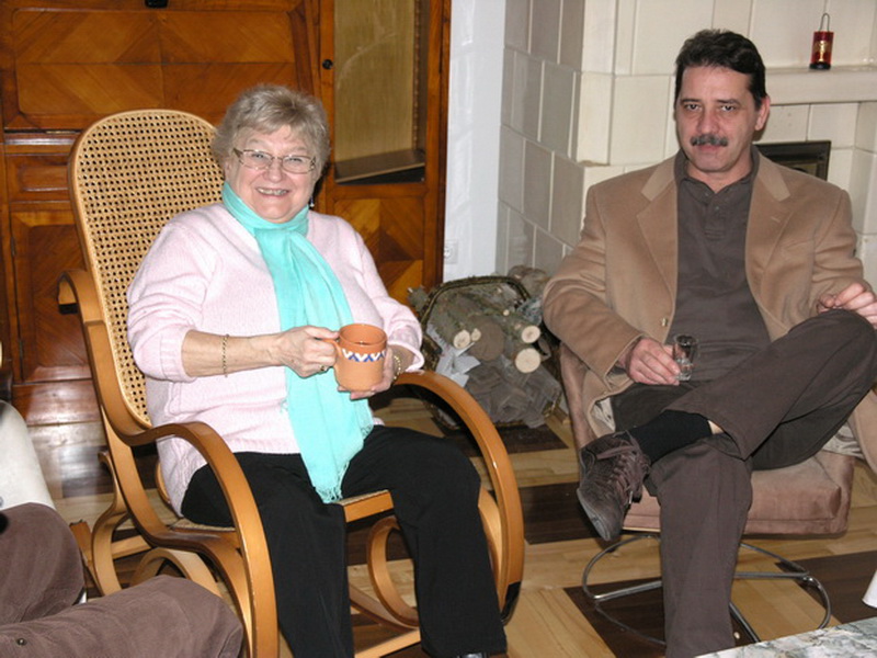 2009.01.23. MMP-buli a Polónál - Marika és Ádám