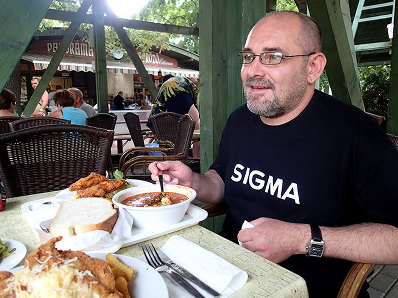 2014.08.06. Gyula - Szerény ebéd